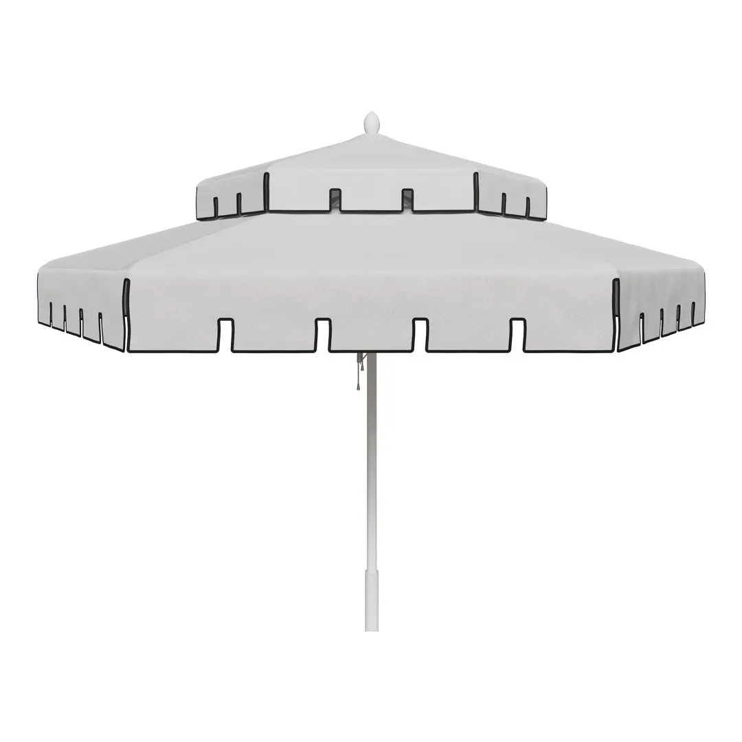White / Black Piping