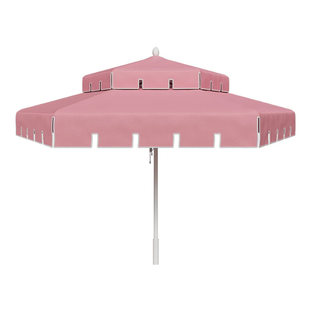 Flamingo / White Piping