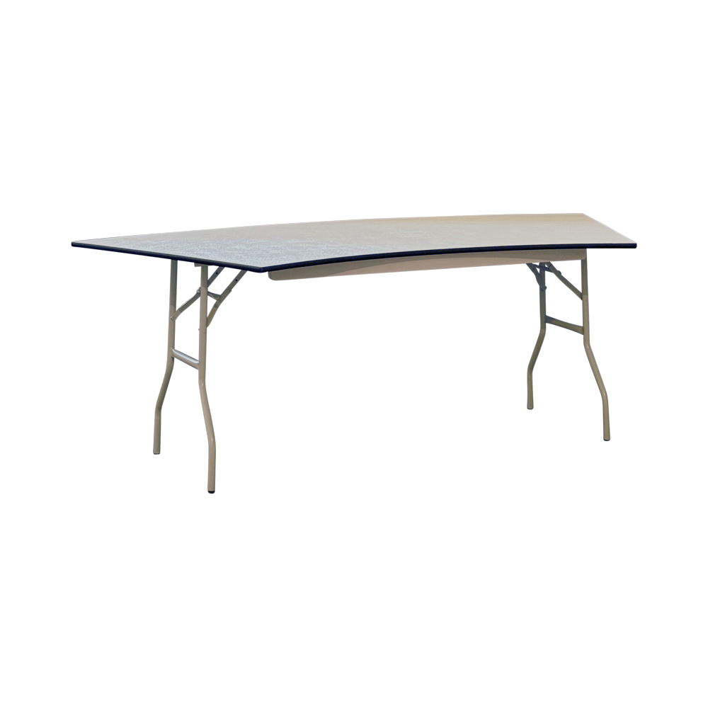 Serpentine Trestle Table