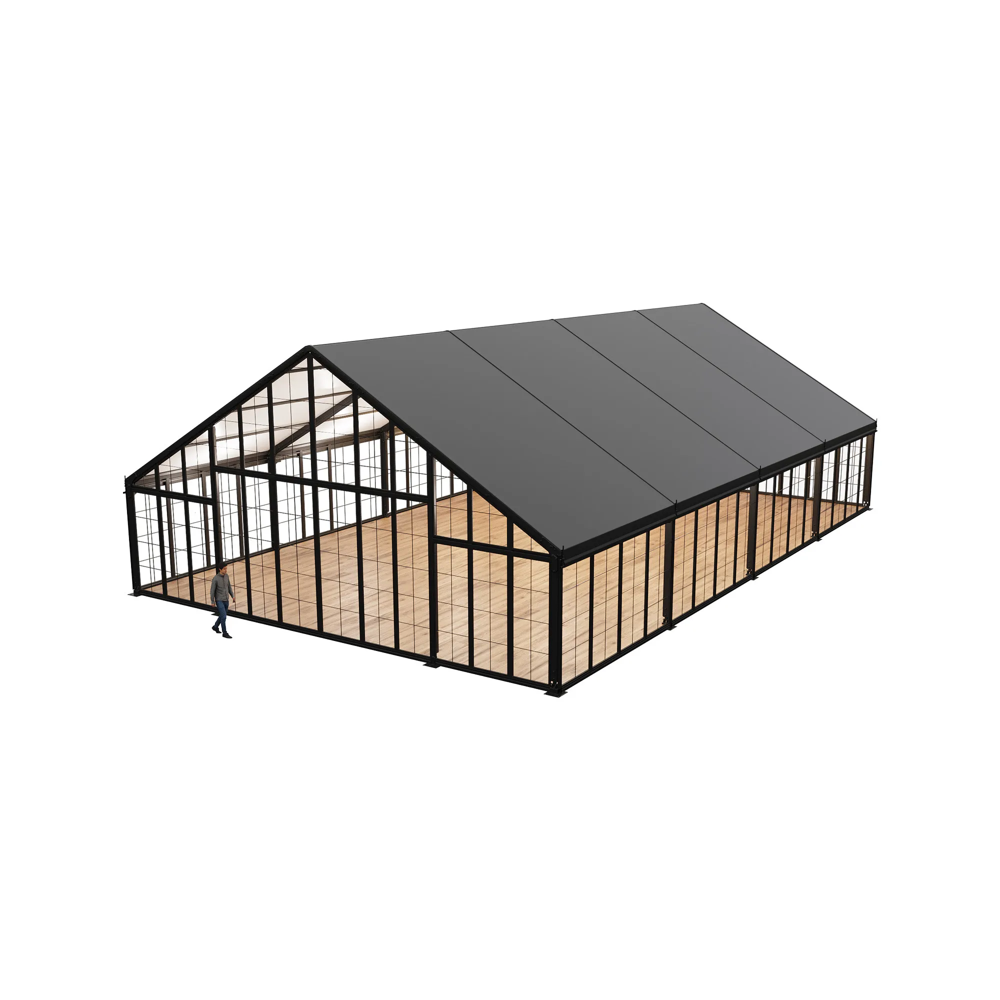 Black roof