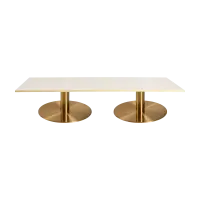 Ivory Slate Gold Edge