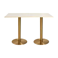 Ivory Slate Gold Edge