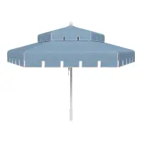 Delta Blue / White Piping